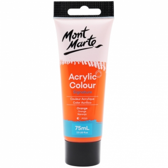 Picture of MM ACRYLIC COLOUR PAINT 75ML ORANGE