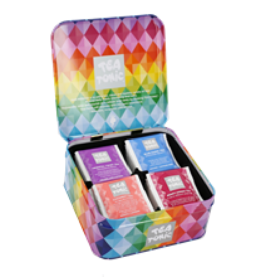 Picture of Mini Tea Chest - Gourmet Diamond Tin